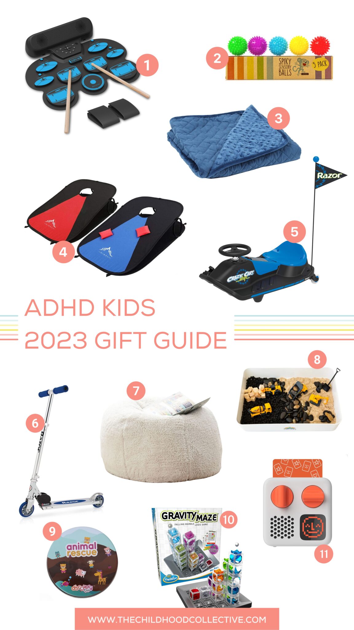 2023 Holiday Gift Guide For ADHD Families - Thechildhoodcollective.com